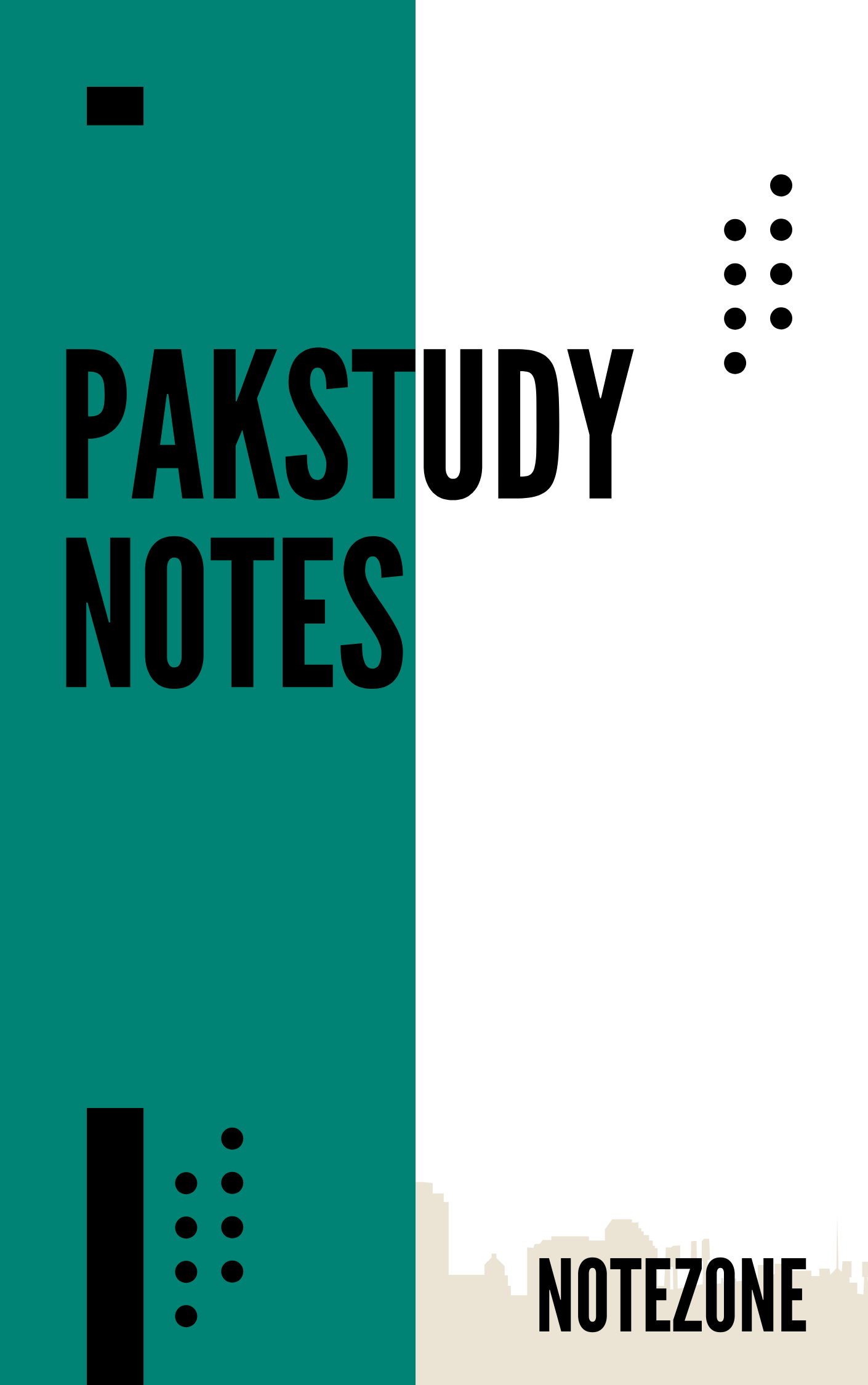 PakStudy Notes for Class 9 to 11 - KPK Board